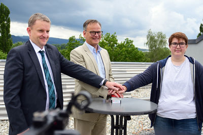 Schler bauen ihre eigene PV-Anlage