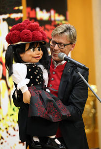 Schwarzwald-Botschafter Hansy Vogt und seine Schwarzwald-Marie sorgten beim Publikum fr viele Lacher.