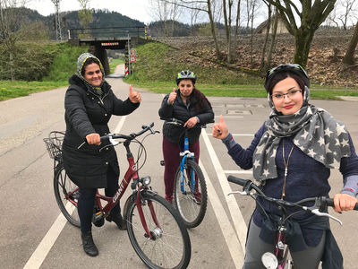Fahrradtraining Migrantinnen (2)