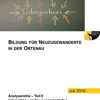 Teil II und Teil III der Analysereihe Bildung fr Neuzugewanderte in der Ortenau analysieren die Integration von Neuzugewanderten in VKL und VABO