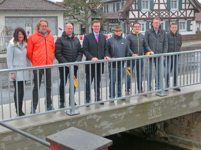 Verkehrsfreigabe Brücke Sasbach