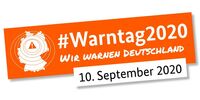 Warntag Keyvisual