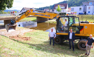 Baggerbiss Draveilbrcke