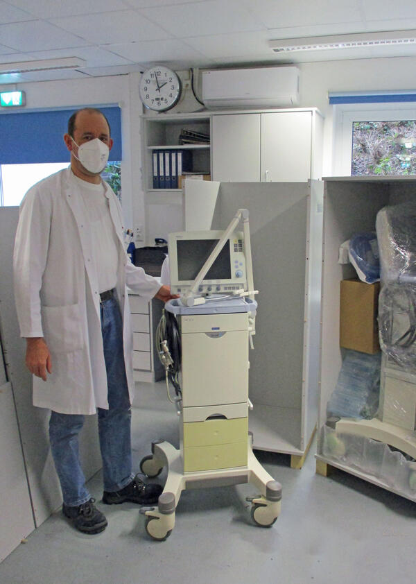 Beatmungsgerte fr Krankenhaus in Vidin/Bulgarien