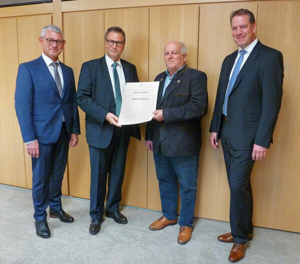 Bewilligung Frdergelder fr Flurneuordnung Oppenau