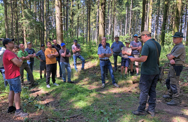 Waldbegehung_Gruppe