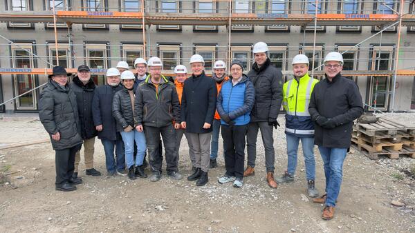 Richtfest Neubau LRA Kehl