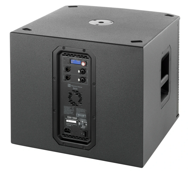 EV EKX-18SP Aktiver 18" Subwoofer Rückansicht