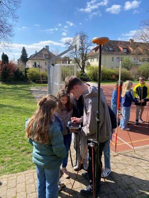 Satelliten-Messtechnik