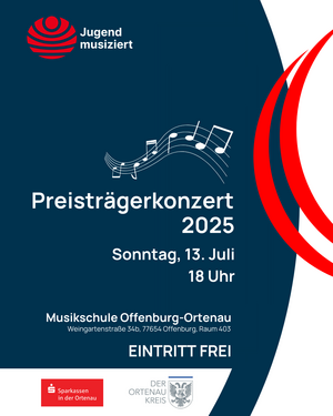 Jugend musiziert 2025 Preisträgerkonzert
