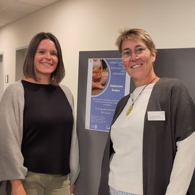 Katrin Metzger de Ramos und Claudia Brucher - Vernetzungsstelle für Familien und Hebammen