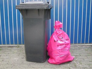 Zusatzmüllsack - so ist's richtig