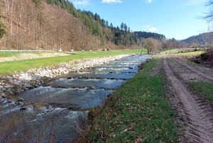 Dieselbe Stelle mit Rauer Rampe (2025)