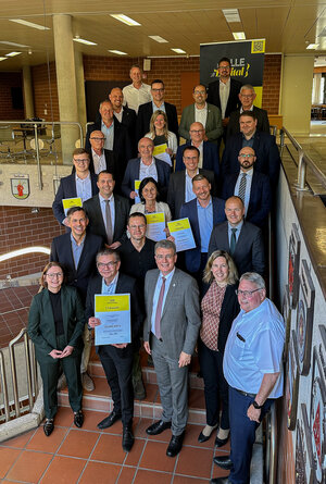 Gruppenbild Glasfaserausbau